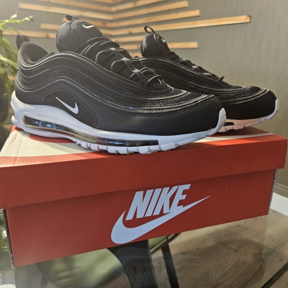 Nike Air Max 97 Black and White Sneakers